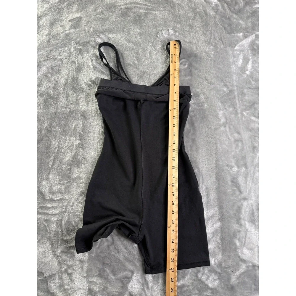 Alo Yoga Alosoft Suns Out Romper Black XXS Athletic Bodysuit W8137R